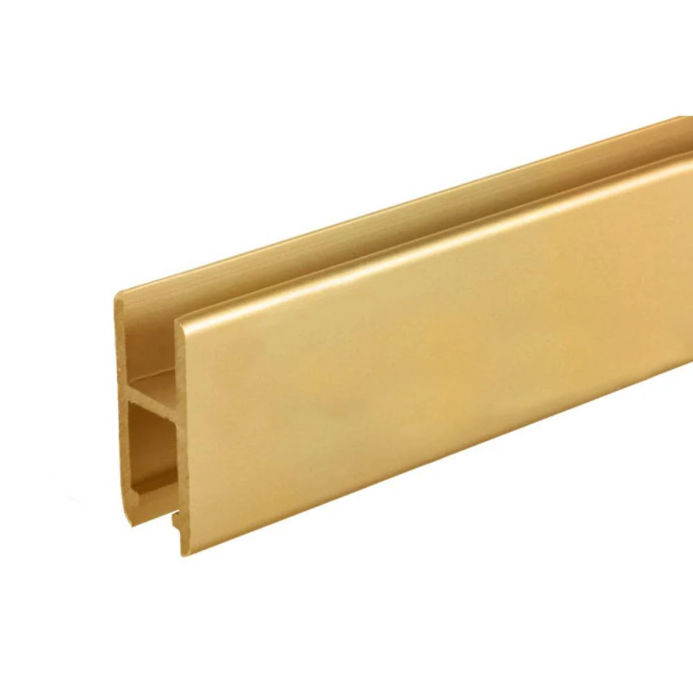 H shaped gold colour