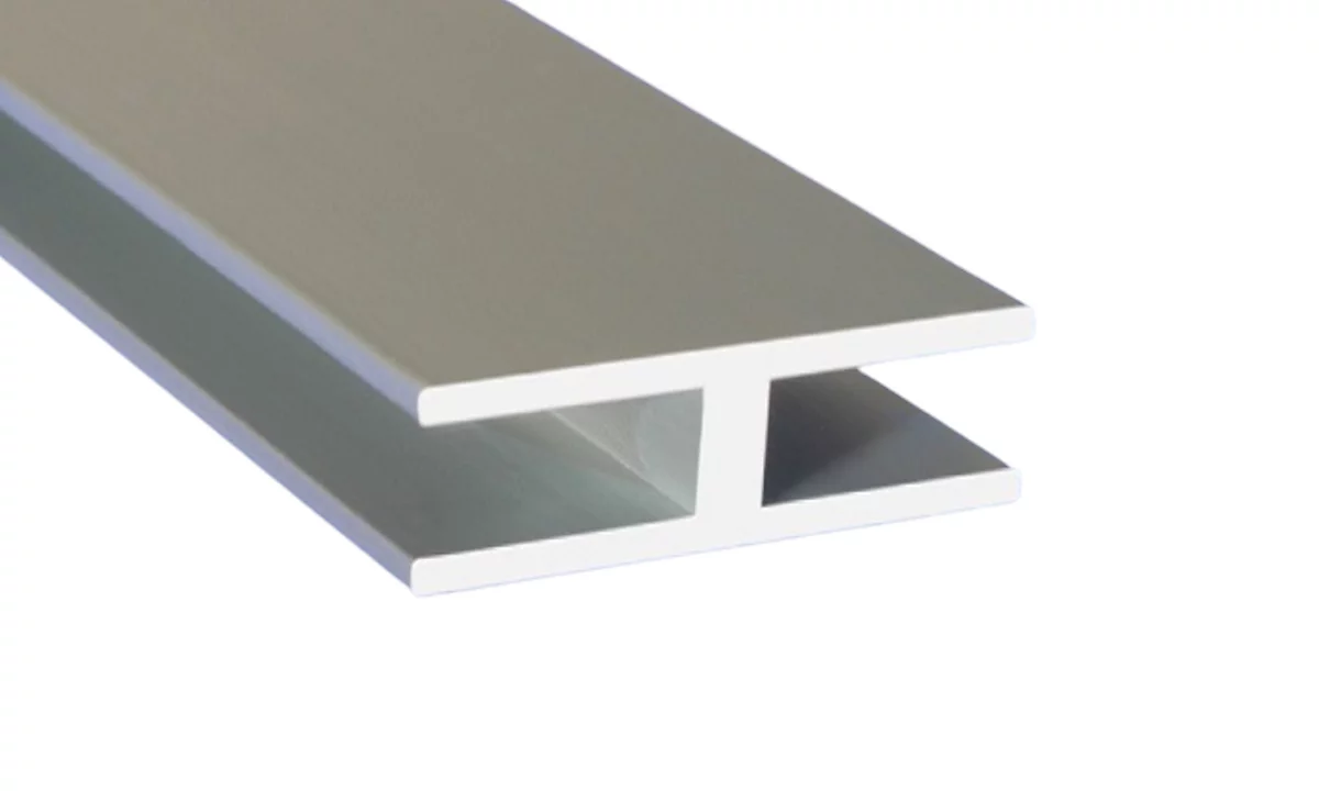 H shaped silver color