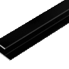 U shaped black color