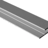 U shaped silver color