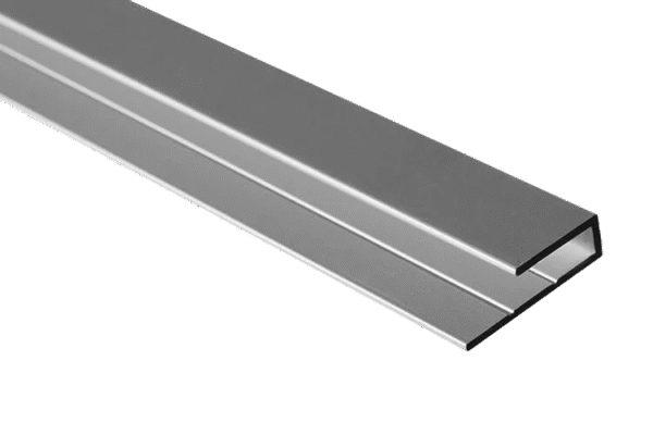 U shaped silver color